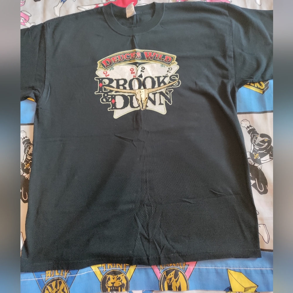 Brooks and Dunn deuces wild size x-large tshirt